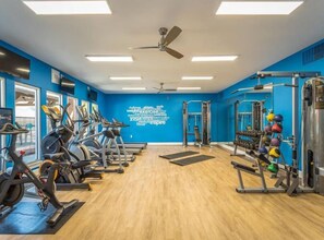 Fitness facility - Modern Comfort w/ Balcony, Kitchen & WiFi (Birmingham)