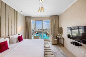 3 bedrooms, iron/ironing board, free WiFi, bed sheets - Durrani Homes -Lavish 3BR Besides Burj Khalifa (Dubai)