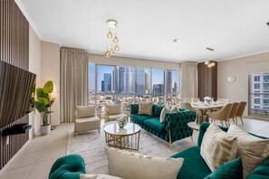 TV - Durrani Homes -Lavish 3BR Besides Burj Khalifa (Dubai)