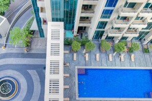 Pool - Durrani Homes - Luxurious Studio near Dubai Mall (Dubai)
