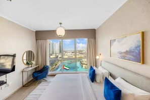 4 bedrooms, iron/ironing board, free WiFi, bed sheets - Durrani Homes-Grandiose 4 BR besides Burj Khalifa (Dubai)