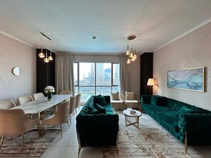 Smart TV - Durrani Homes - Supreme 5 BR Besides Dubai Mall (Dubai)