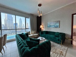 Smart TV - Durrani Homes - Supreme 5 BR Besides Dubai Mall (Dubai)