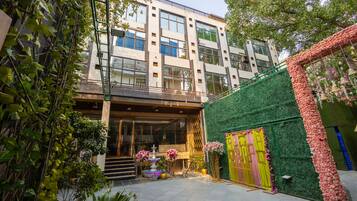 Façade de l’hébergement