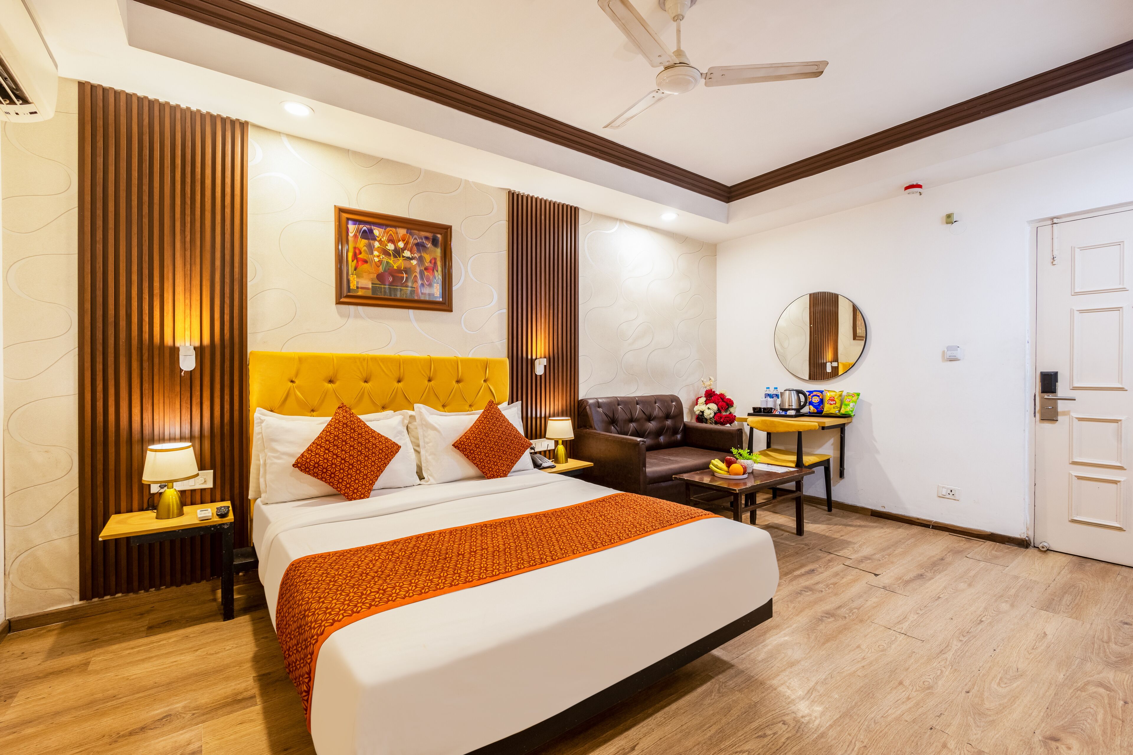 Executive kamer | Een bureau, een laptopwerkplek, gratis wifi