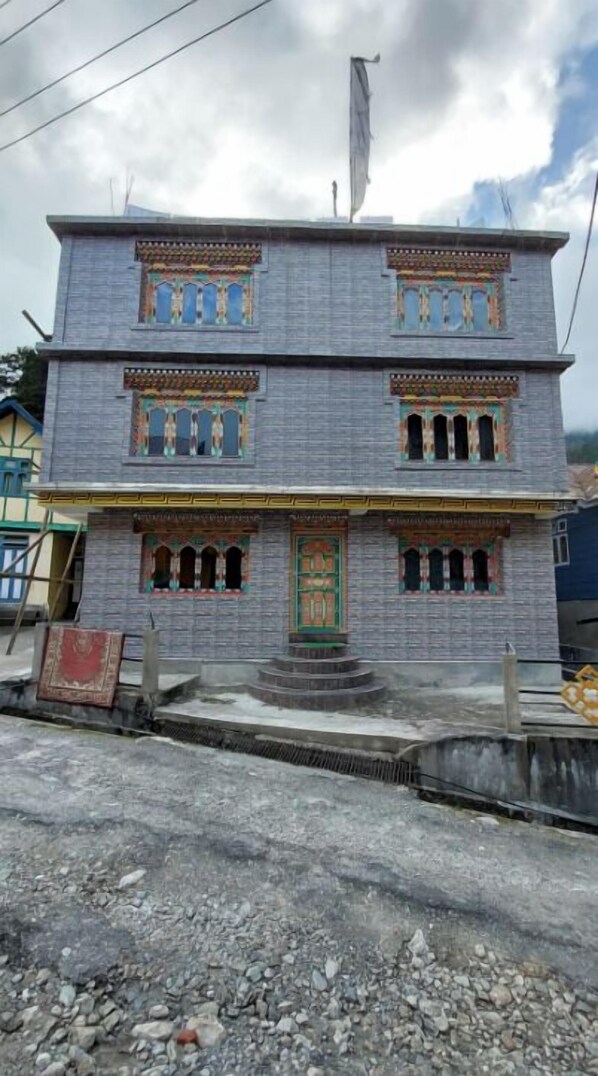 Façade de l’hébergement