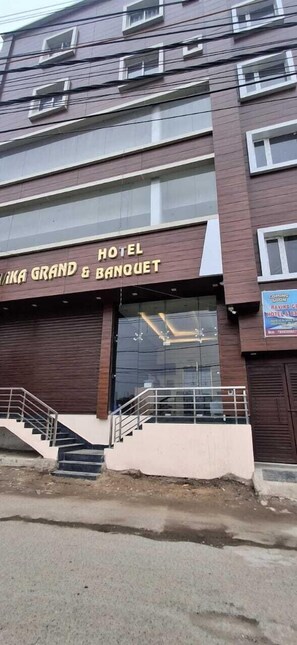 Facciata della struttura