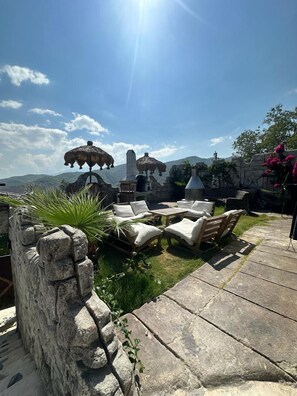 豪華別墅, 泳池景 | 園景