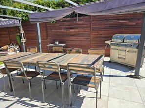 Outdoor dining - Villa in Provence Baraka private pool (Salon-de-Provence)
