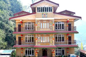 Voorkant van accommodatie