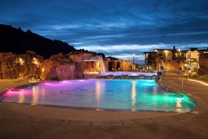Una piscina climatizada