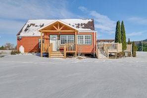 House (4 Bedrooms) | Front of property - Steps From Lake George! 8-acre Home w/ Dock Access (Ticonderoga)
