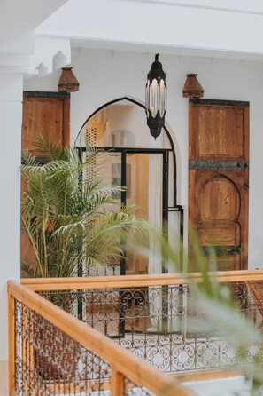 Luxury Double Room, Garden View, Executive Level | In-room safe, free WiFi - Riad Babel (Marrakech)