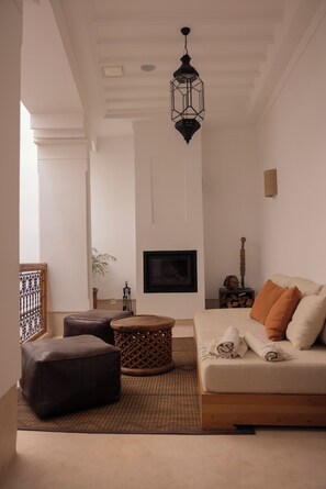 Fireplace - Riad Babel (Marrakech)