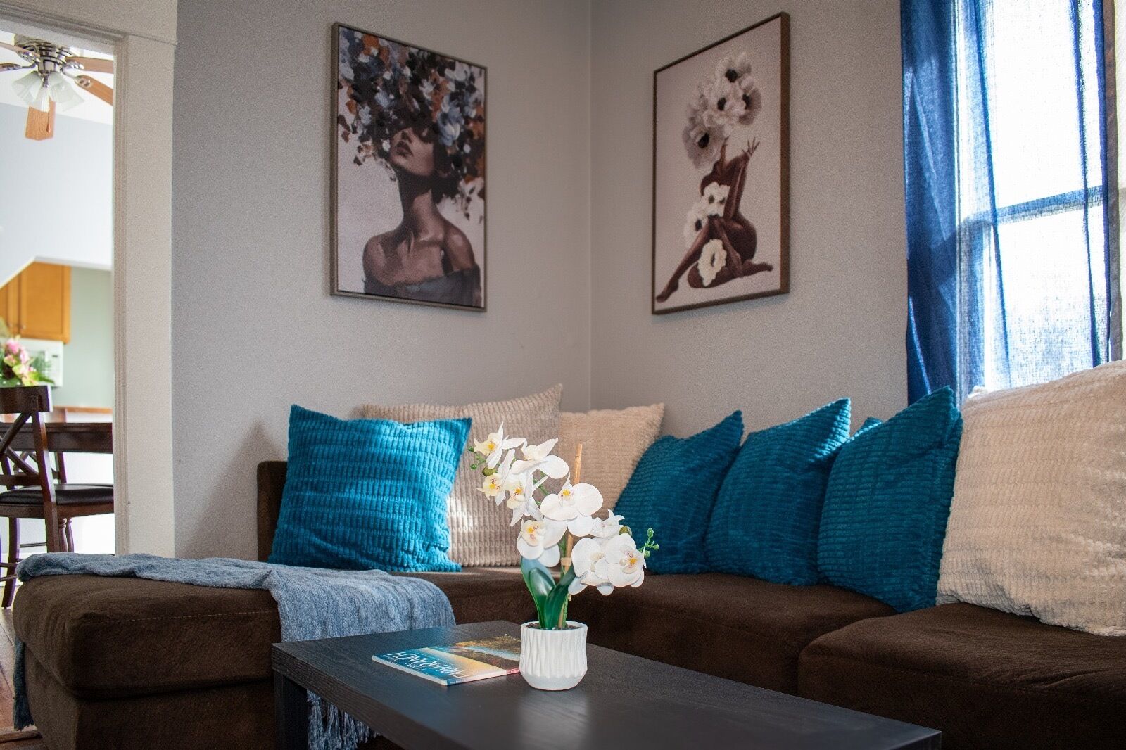 Área de sala de estar