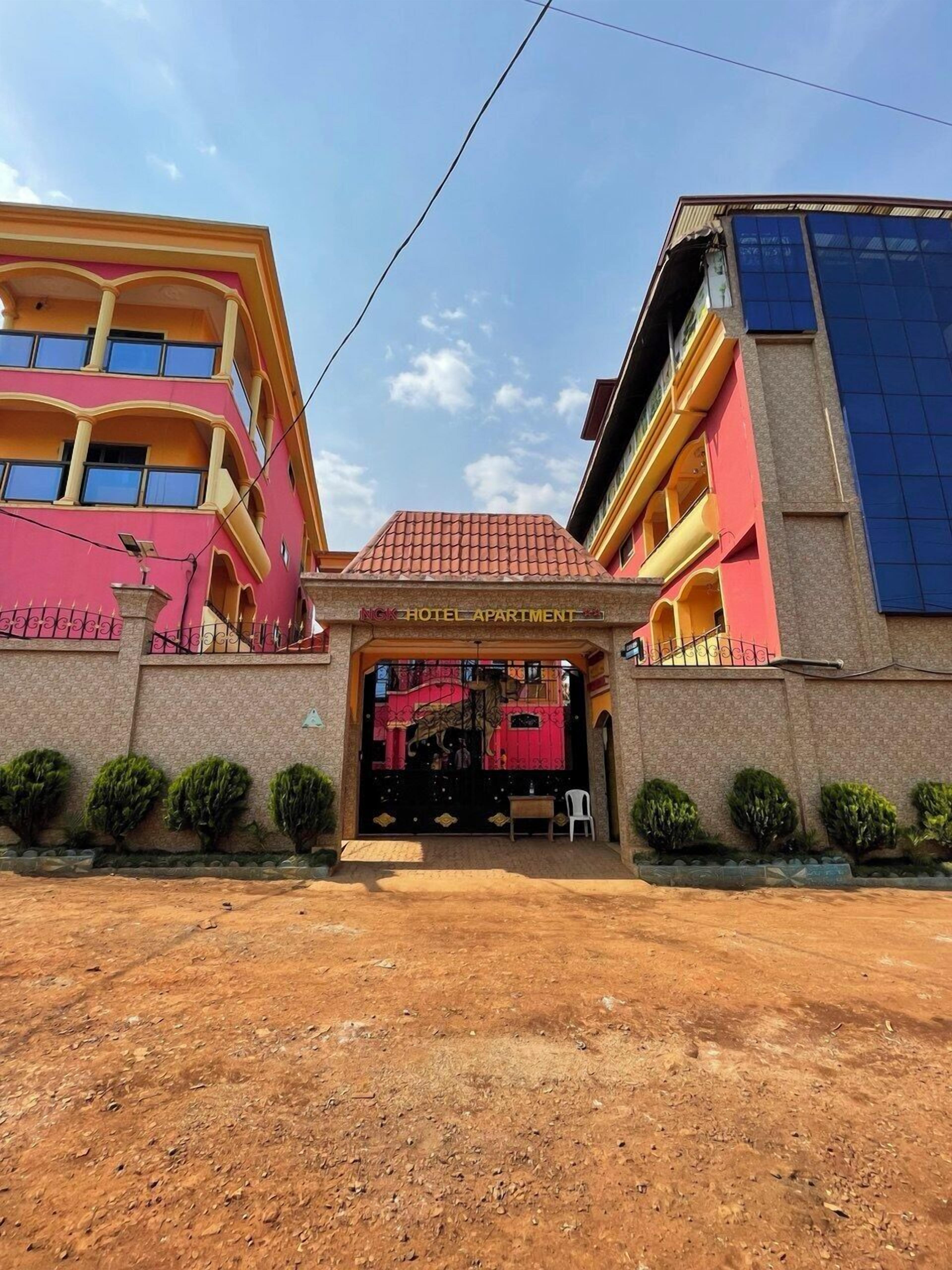 Façade de l’hébergement