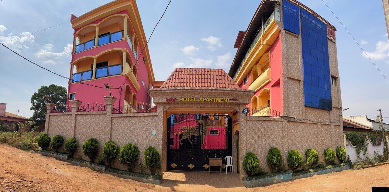 Majoituspaikan julkisivu