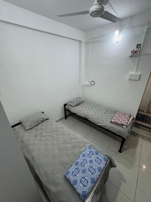 Laptop workspace - Mahayaatri Niwas (Kolhapur)