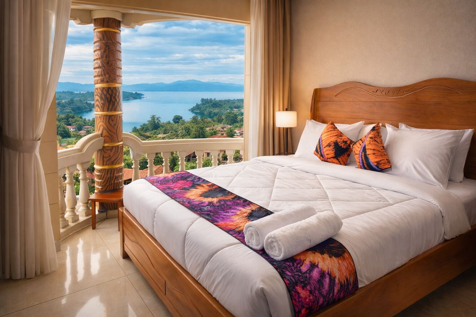 Familienzimmer, Balkon, Seeblick | Schreibtisch, Bügeleisen/Bügelbrett, kostenloses WLAN