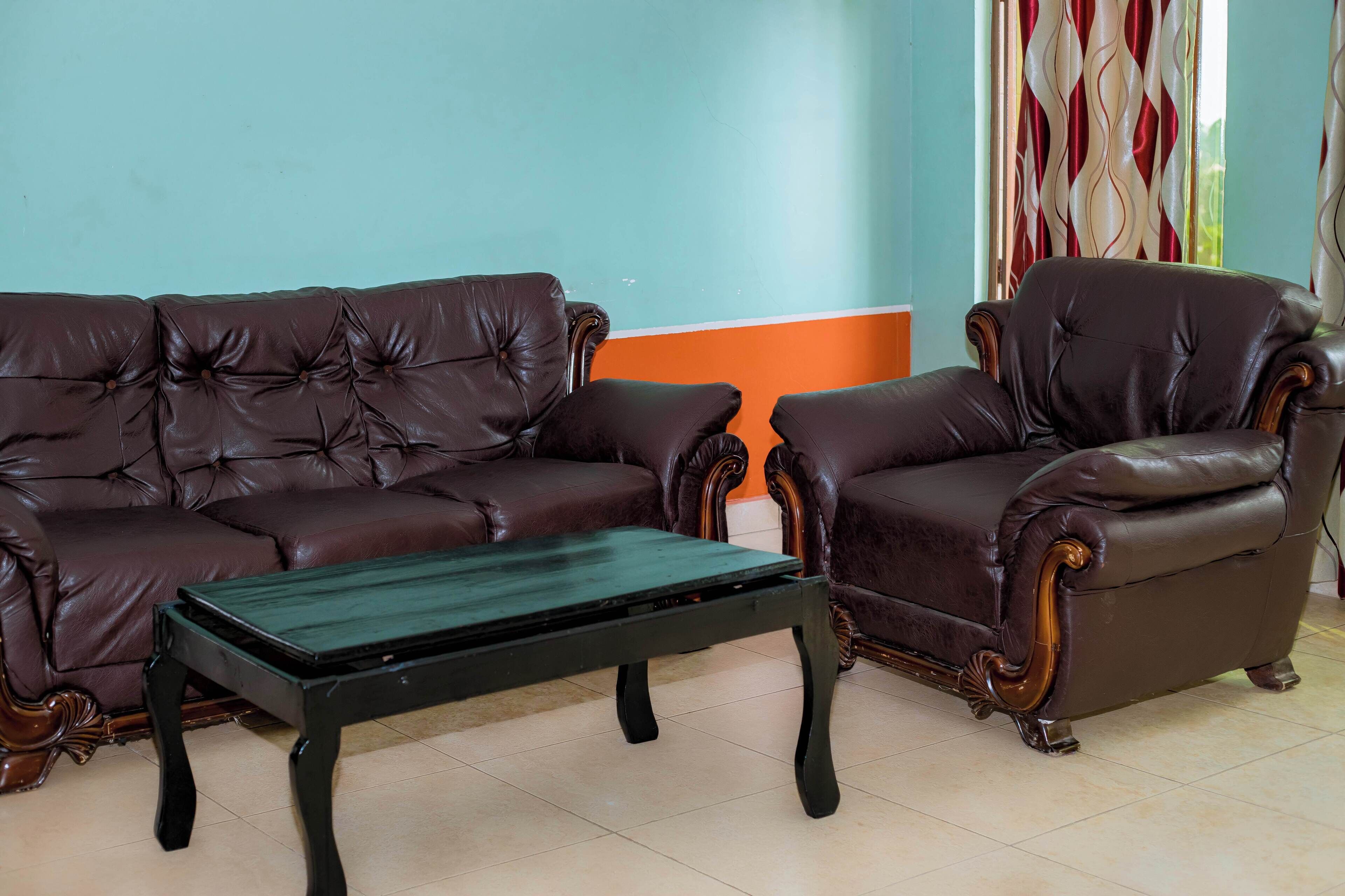 Familienzimmer, Balkon, Seeblick | Wohnbereich