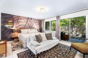 Iron/ironing board, free WiFi, bed sheets - Kona Shores#113: Ground Floor Adorable Remodeled Studio, No Stairs! (Kailua Kona)