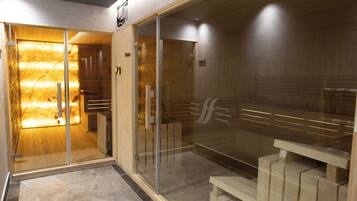 ซาวน่า, ห้องอบไอน้ำ, ที่อาบน้ำแบบตุรกี/ฮัมมัม, ทรีทเมนท์ดูแลผิว