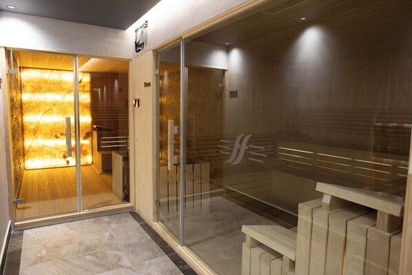Sauna, steam room, Turkish bath, body treatments, mud baths - FAFA Premium Hotel & Spa (Golem)