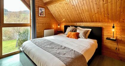 Chalet at the gateway to the Alsace vineyards