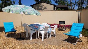 Outdoor dining - Marseillan Plage: Holiday home Fleur des Dunes 3 bedrooms 6 persons (Marseillan)