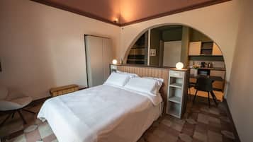 1 bedroom, iron/ironing board, travel crib, free WiFi