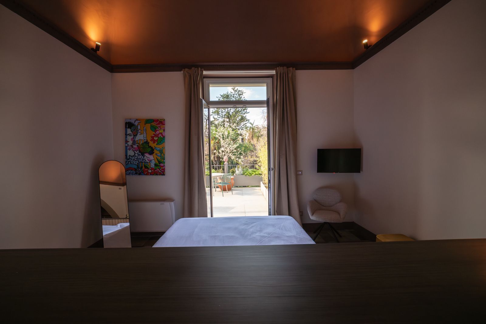 1 غرفة نوم ومكواة/لوح كي وسرير سفر وواي فاي مجانًا