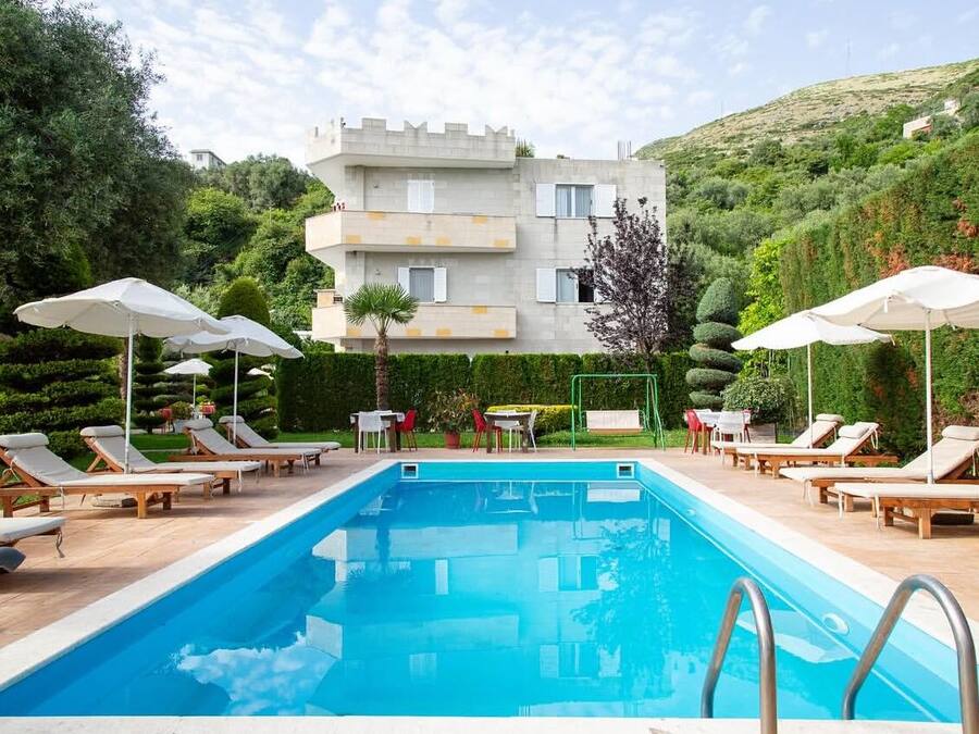 Seasonal outdoor pool