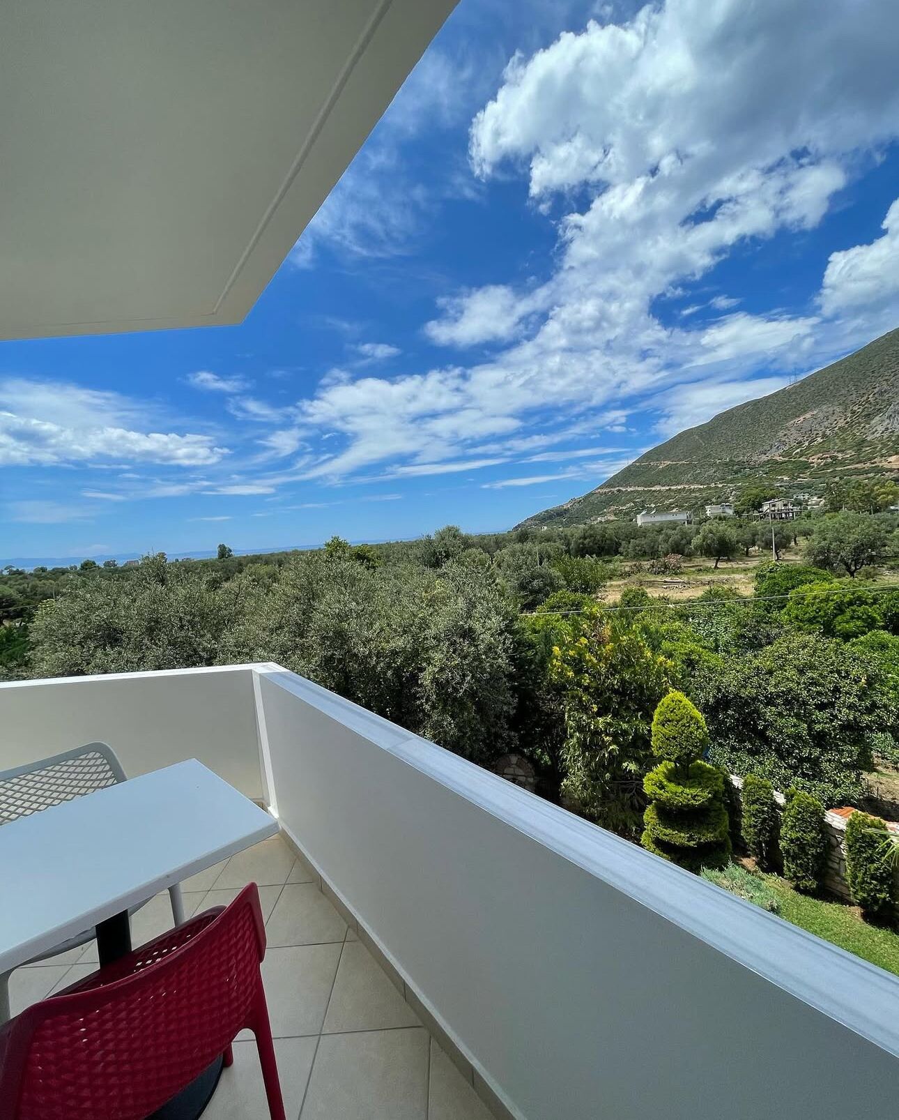 إطلالة من الشرفة