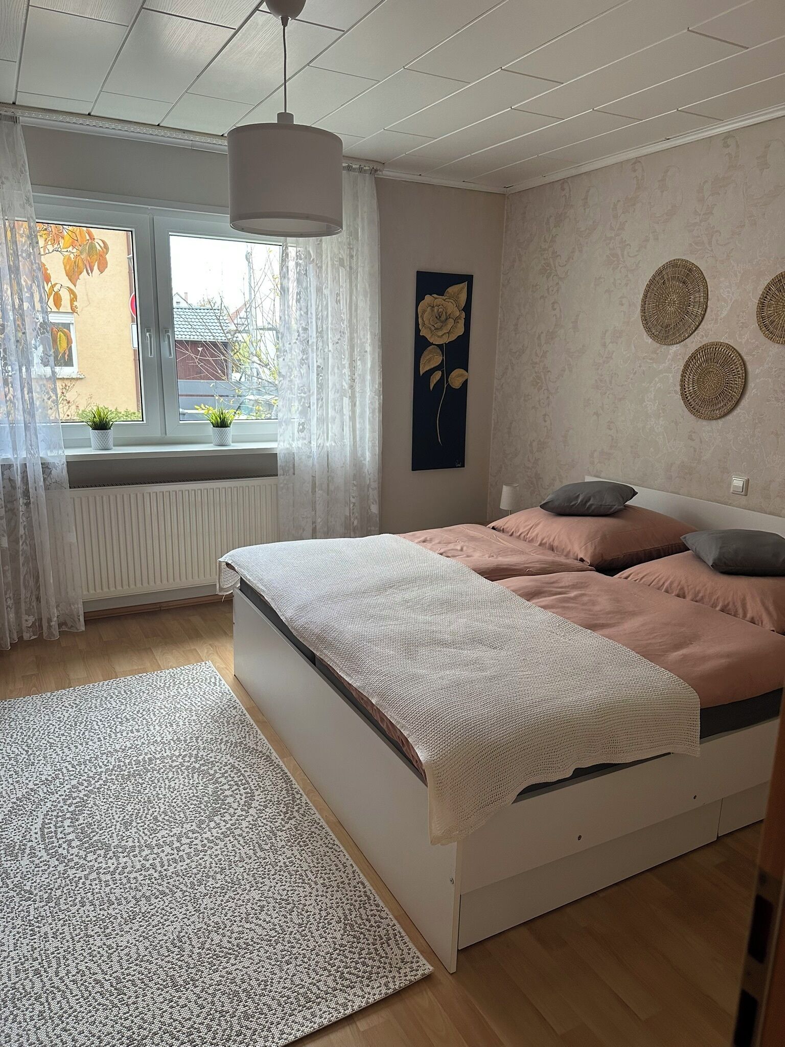 1 makuuhuone, silitysrauta/-lauta, vauvan matkasänky, ilmainen Wi-Fi