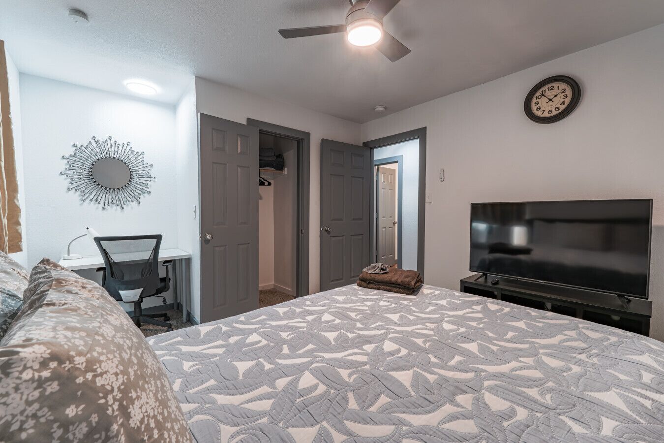 2 chambres, bureau, Wi-Fi