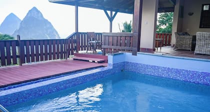 Piton Villa Deck