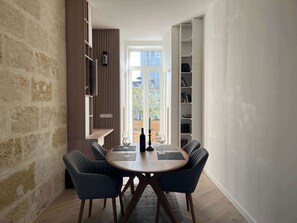 Dining - Bordeaux Apartment with Balcony Steps to Wine & City Center! (Bordeaux)