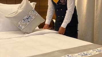 Kamar Double atau Twin | Ruang kerja ramah laptop dan Wi-Fi gratis