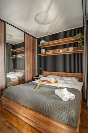 1 chambre, fer et planche à repasser, Wi-Fi, draps fournis