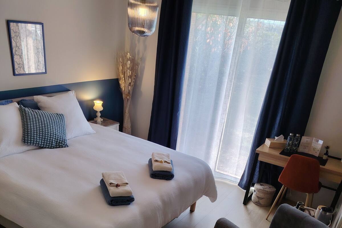 Comfort Double Room, Garden View | Desk, WiFi (free)