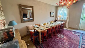 Dining - Elegant Normandy Country House – 5 Minutes from the Sea (Ouainville)