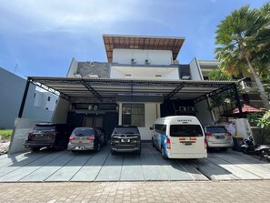 Voorkant van accommodatie