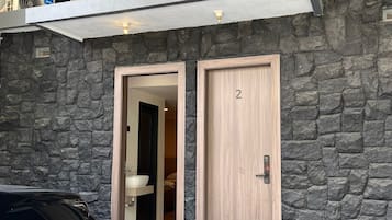 Voorkant van accommodatie