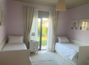 3 chambres, draps fournis