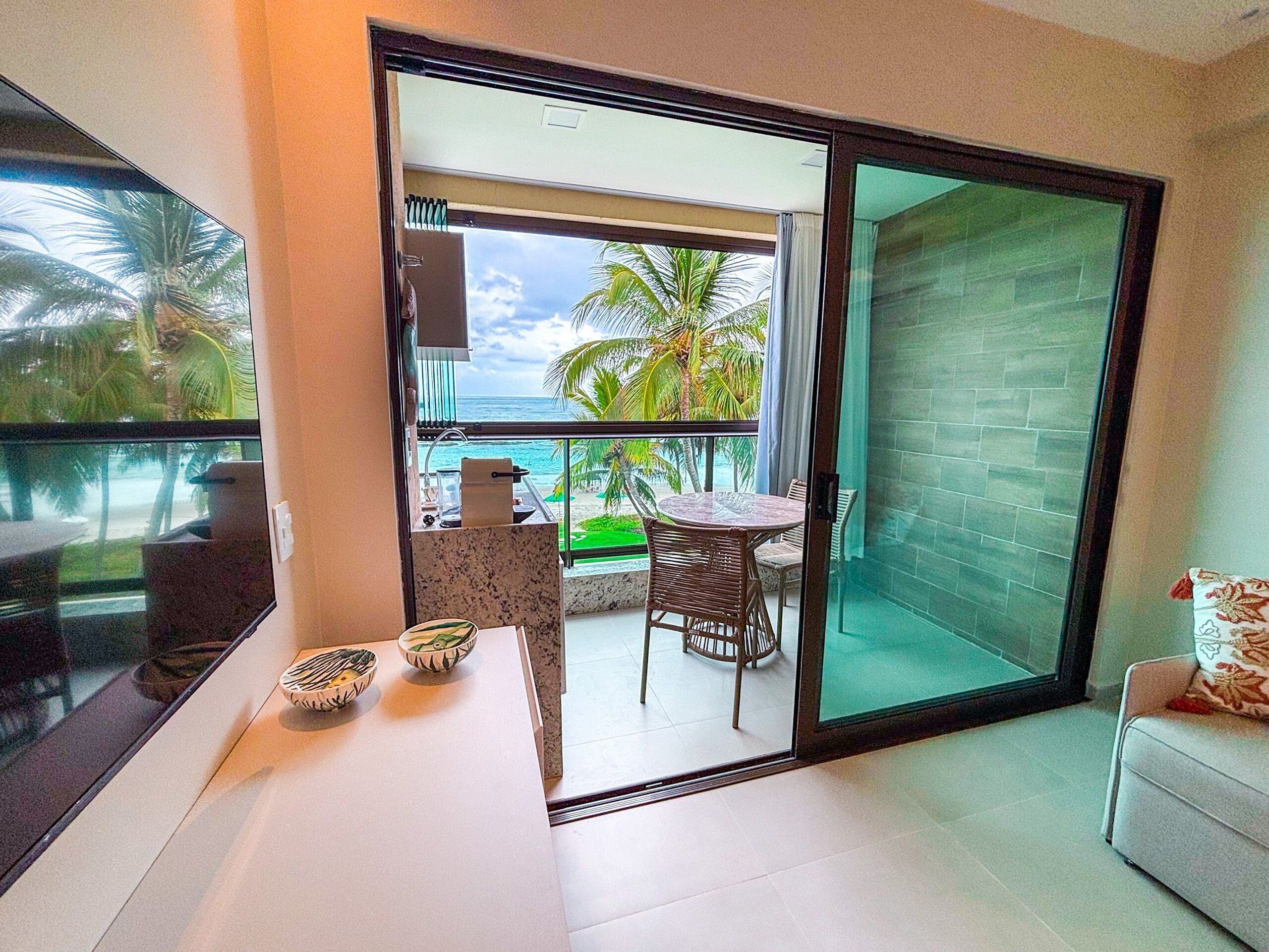 Apartamento luxo, 1 cama de casal e sofá-cama | Parte interna