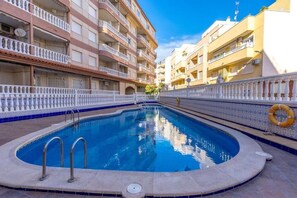 Pool - 1-bedroom apartment with AC in Torre La Mata, 150 metres from the beach (Torre La Mata)