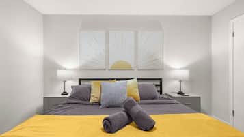 1 bedroom, iron/ironing board, internet, bed sheets
