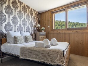 1 bedroom, bed sheets - Cozy apartment in Courchevel 1650 - 4 guests (Courchevel 1650)