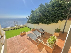 Terrace/patio - Apartment with terrace near the beach in Roses (Roses)