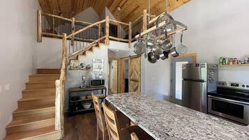 Microwave, oven, stovetop